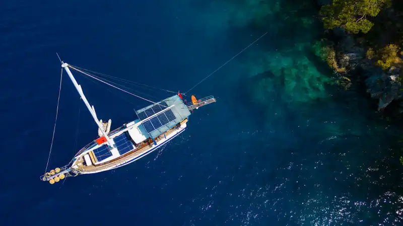 Аренда яхты с ночёвкой в Гёджеке (до 6 гостей) | Маршрут «12 островов», топливо включено