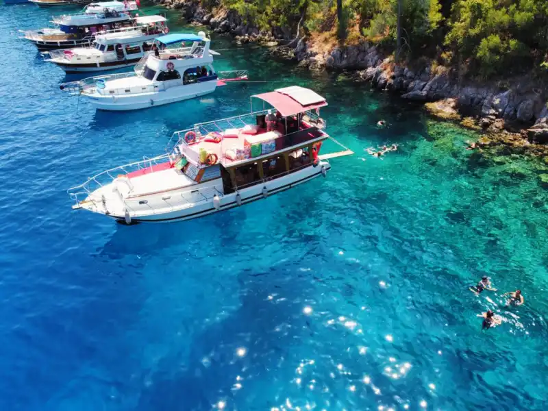 Spacious & Stylish Yacht Tour for Large Groups in Fethiye
