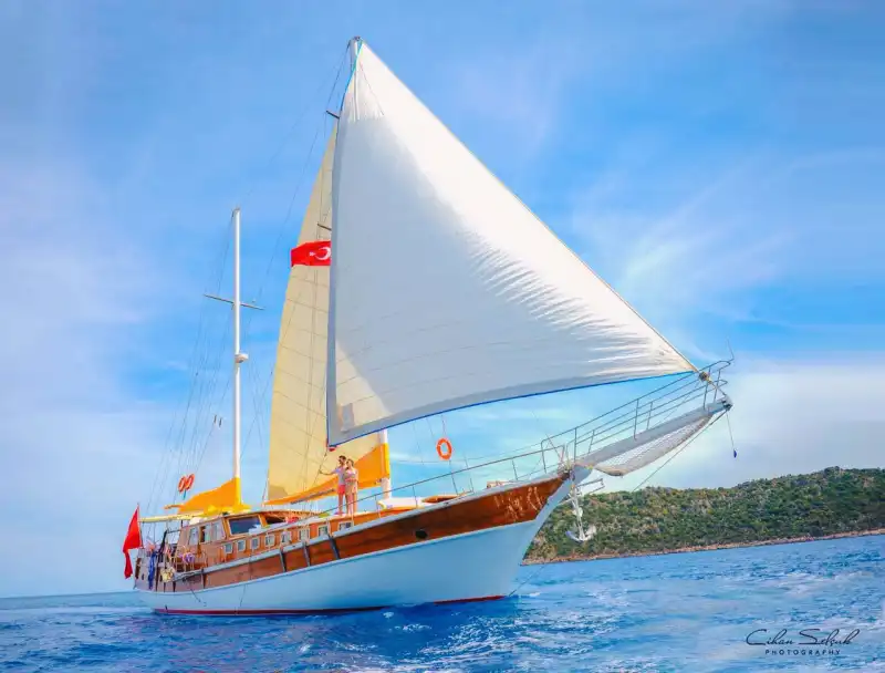 Fethiye’den Hareket Eden 3 Mürettebatlı Lüks Gulet Tatili