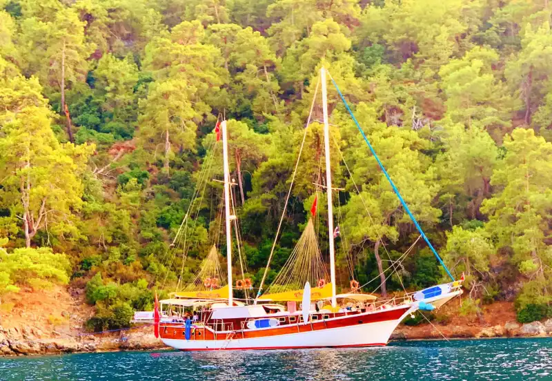 Fethiye’den Hareket Eden 3 Mürettebatlı Lüks Gulet Tatili