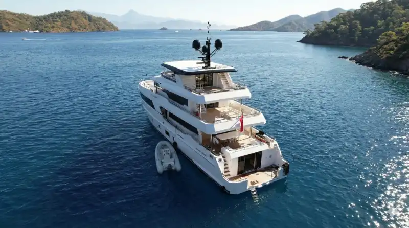 Gezi ve Yüzme Turlarına Uygun Fethiye'de Geniş ve Modern Motoryat