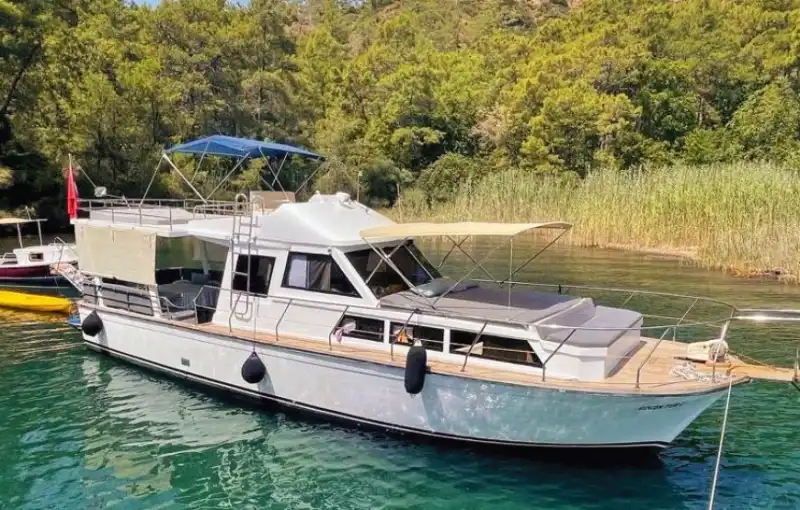 Enjoy the Sea in Göcek with a Private Boat with a Capacity of 7 People