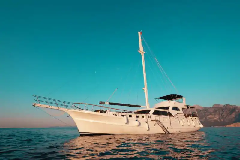 Отправьтесь в уникальное морское путешествие: 4-каютная гулета в Гёчеке!