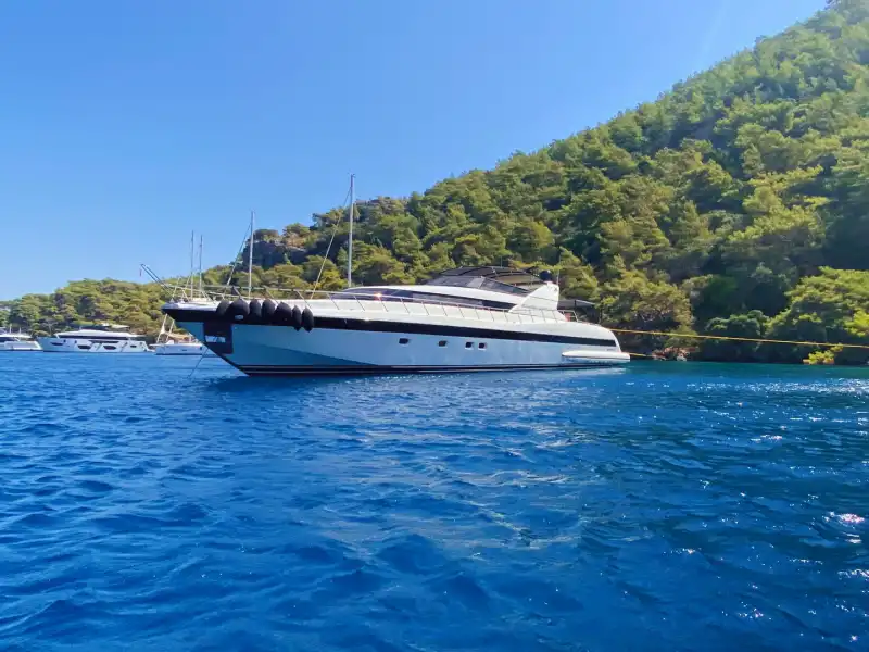 33-Meter Mausto 5-Cabin Ultra Luxury Yacht for Up to 10 People in Göcek