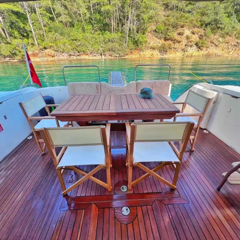 Princess 60 Motor Yacht Charter in Göcek | 3 Cabins, 6 Guests, Overnight Cruise