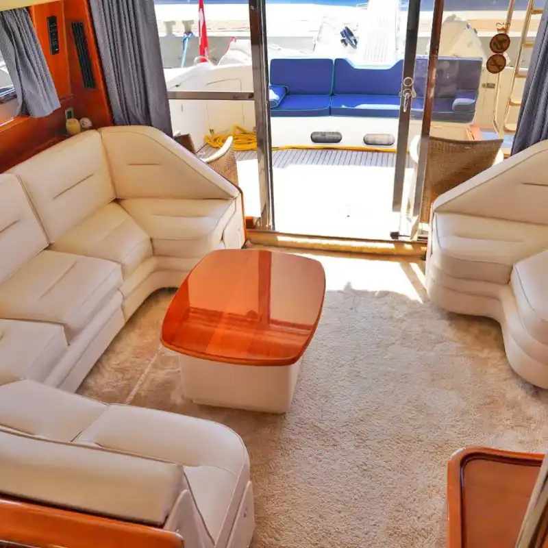 Princess 60 Motor Yacht Charter in Göcek | 3 Cabins, 6 Guests, Overnight Cruise