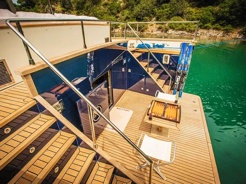 Explore Göcek’s Turquoise Waters with a 4-Cabin Trawler