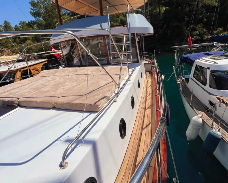 Комфортная 13,5-метровая гулета в Гёчеке – До 10 гостей!