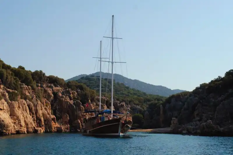 Эксклюзивная гулета в Кекова: 6 кают, 12 гостей, полная роскошь