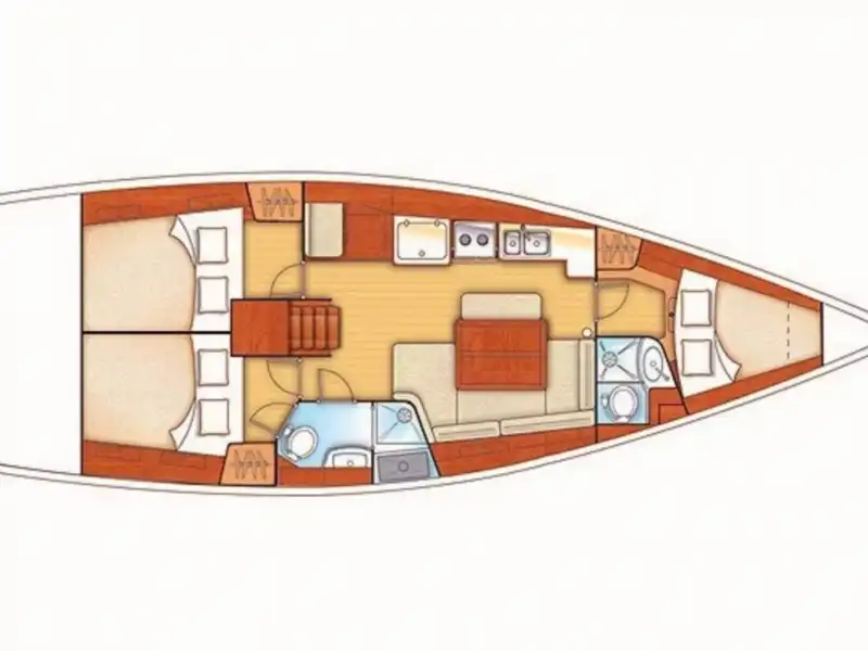 Исследуйте Эгейское море на 12-метровой парусной яхте Bavaria