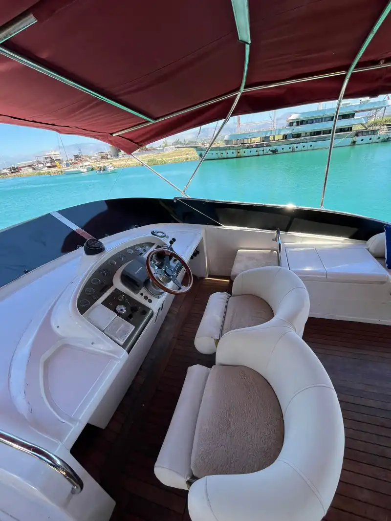 Side'de 6 Kişilik Lüks Motoryat ile Günübirlik Mavi Tur Keyfi